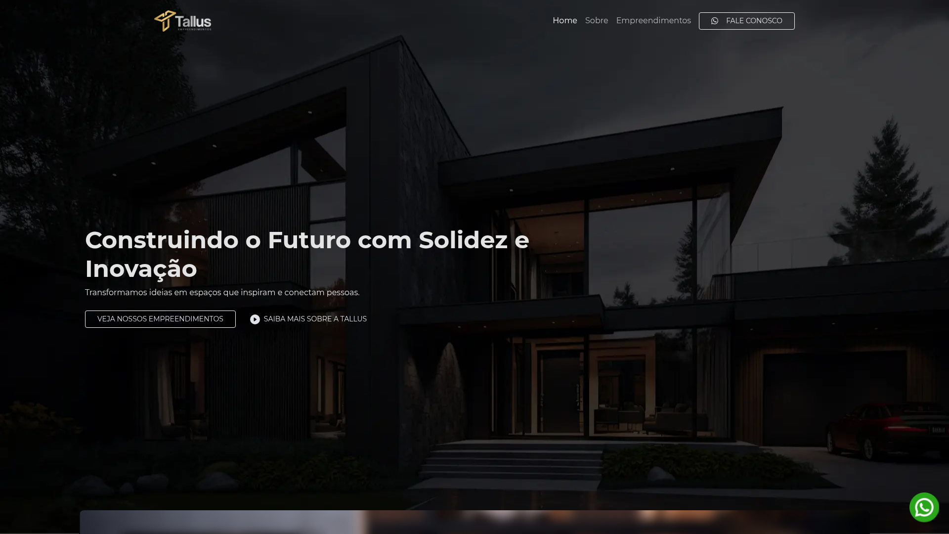 Preview do projeto Tallus Empreendimentos
